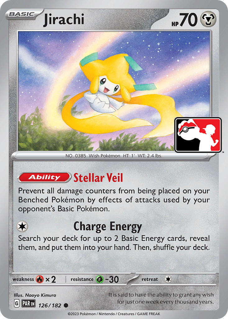 Jirachi (126/182) [Prize Pack Series Five] | Shuffle n Cut Hobbies & Games