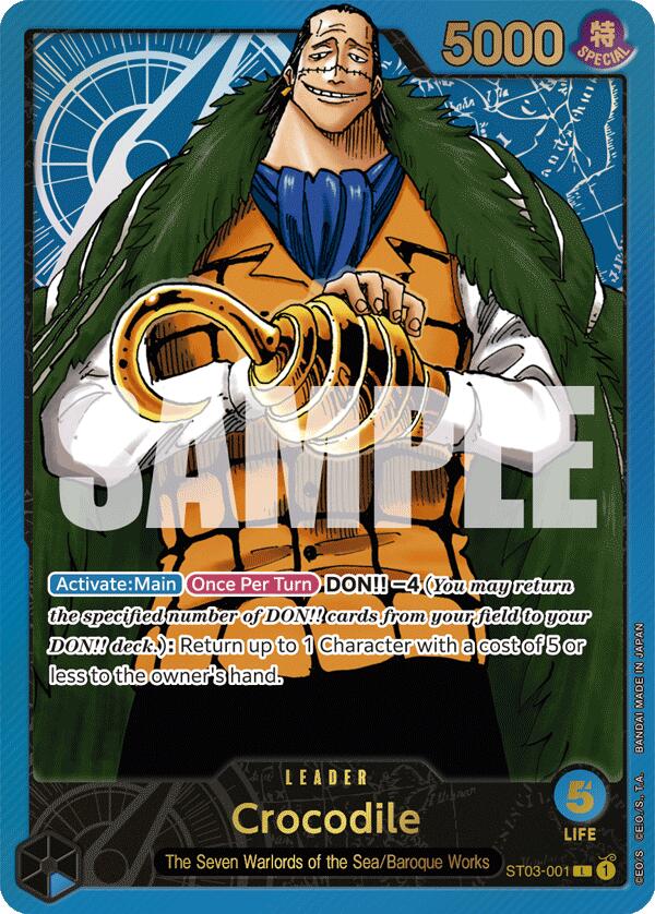 Crocodile (Premium Card Collection -Leader Collection-) [One Piece Promotion Cards] | Shuffle n Cut Hobbies & Games