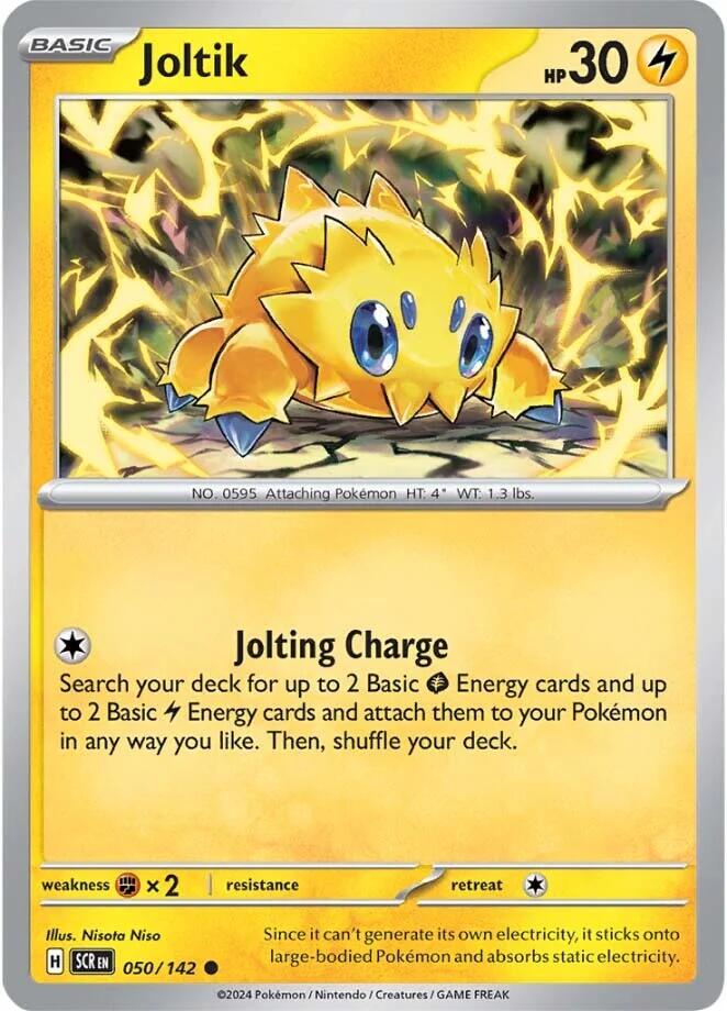 Joltik (050/142) [Scarlet & Violet: Stellar Crown] | Shuffle n Cut Hobbies & Games