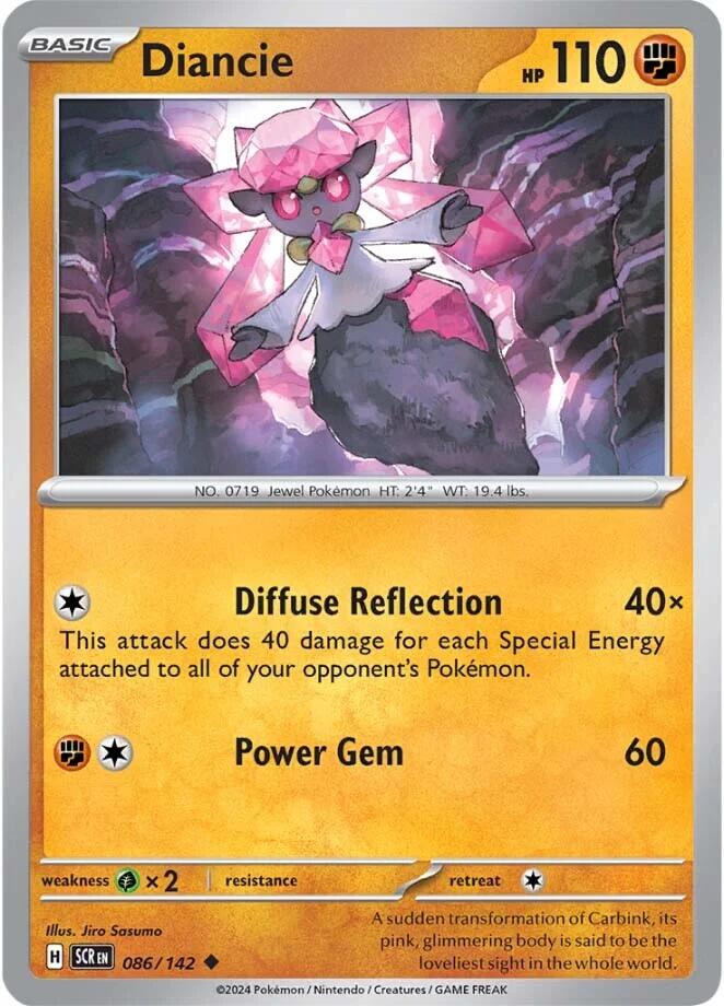 Diancie (086/142) [Scarlet & Violet: Stellar Crown] | Shuffle n Cut Hobbies & Games