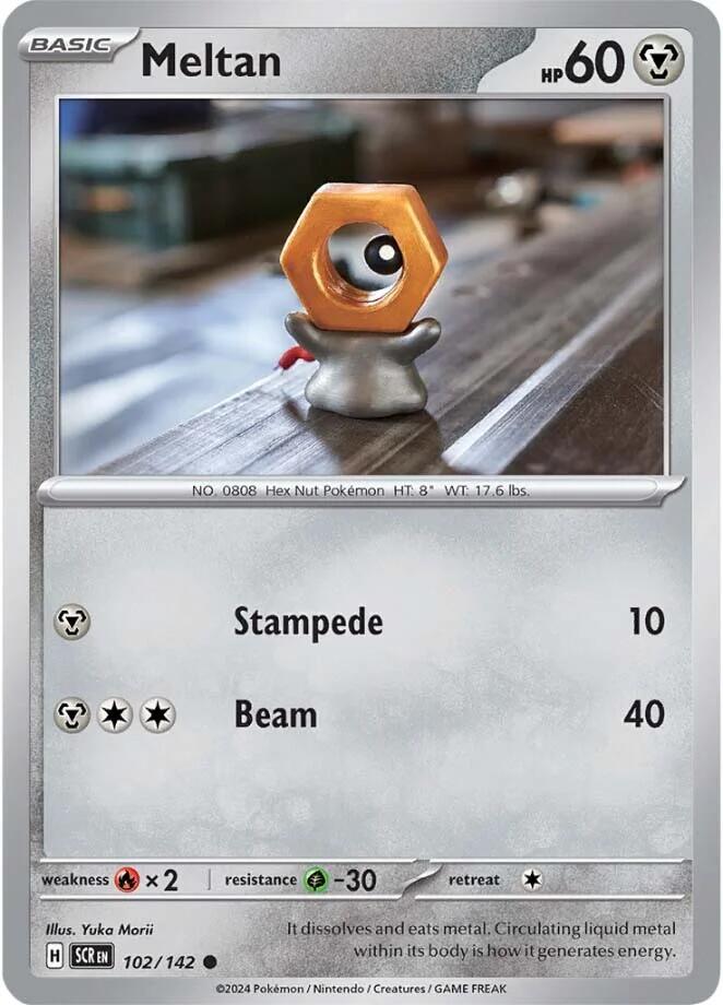 Meltan (102/142) [Scarlet & Violet: Stellar Crown] | Shuffle n Cut Hobbies & Games