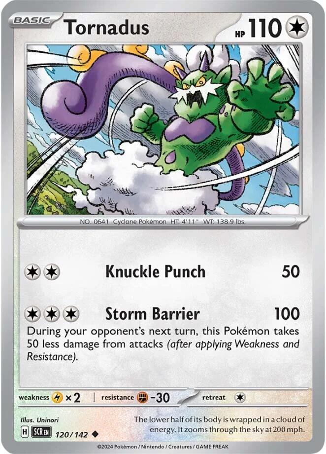 Tornadus (120/142) [Scarlet & Violet: Stellar Crown] | Shuffle n Cut Hobbies & Games