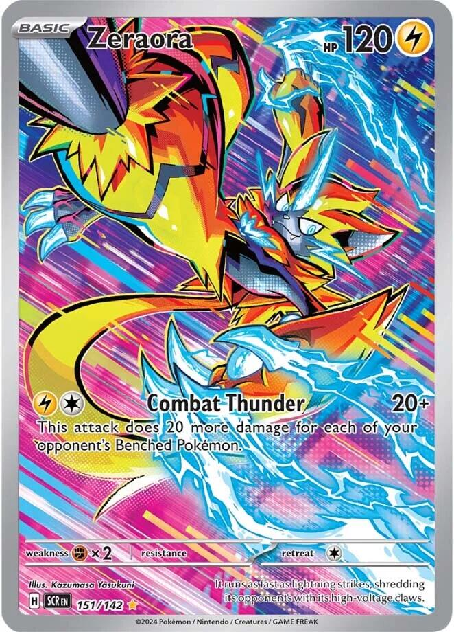 Zeraora (151/142) [Scarlet & Violet: Stellar Crown] | Shuffle n Cut Hobbies & Games