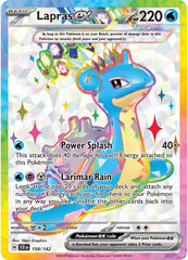 Lapras ex (158/142) [Scarlet & Violet: Stellar Crown] | Shuffle n Cut Hobbies & Games