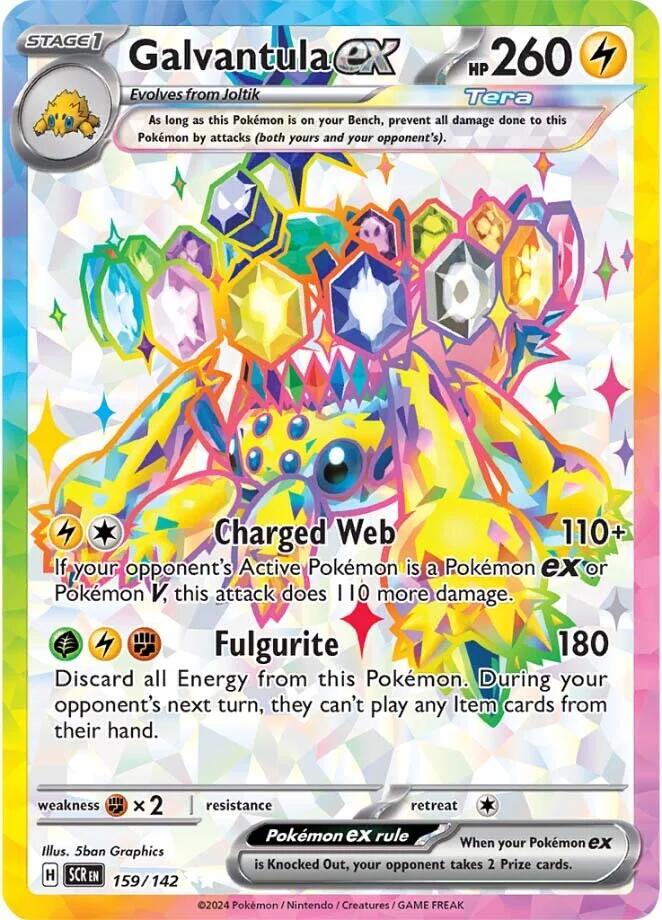 Galvantula ex (159/142) [Scarlet & Violet: Stellar Crown] | Shuffle n Cut Hobbies & Games