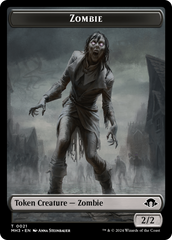 Phyrexian Germ // Zombie Double-Sided Token [Modern Horizons 3 Tokens] | Shuffle n Cut Hobbies & Games