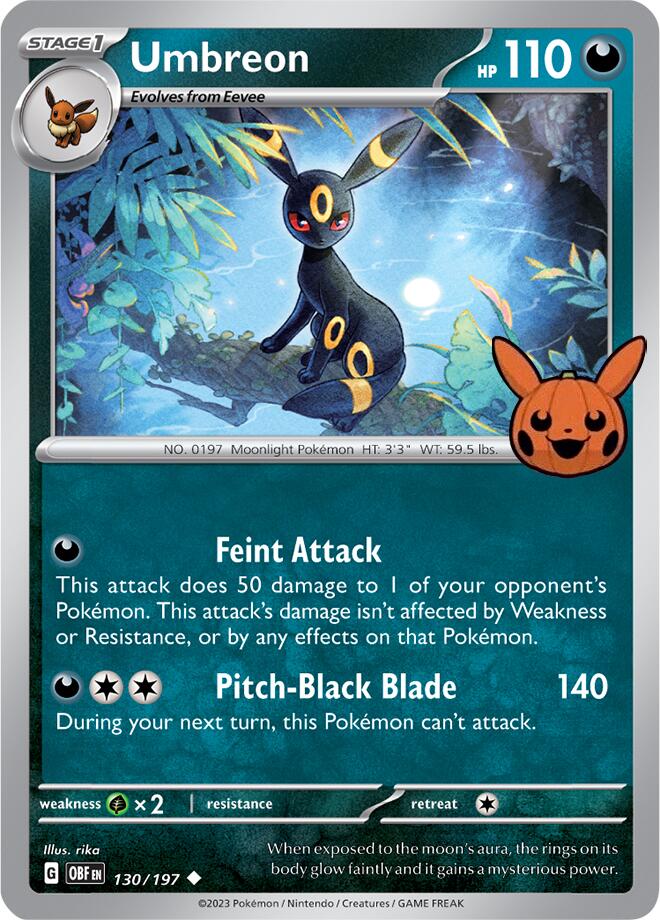 Umbreon (130/197) [Trick or Trade 2024] | Shuffle n Cut Hobbies & Games