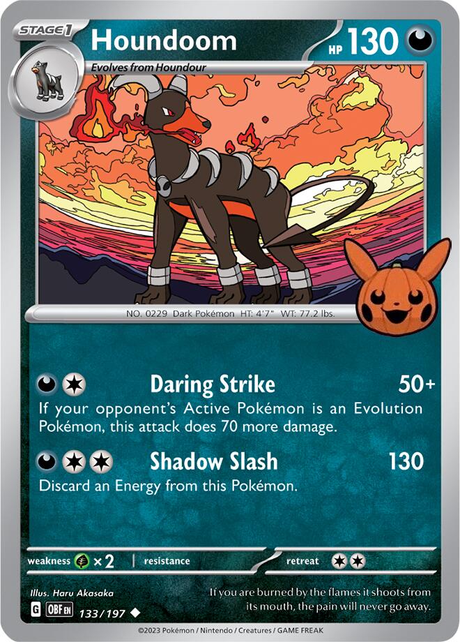 Houndoom (133/197) [Trick or Trade 2024] | Shuffle n Cut Hobbies & Games