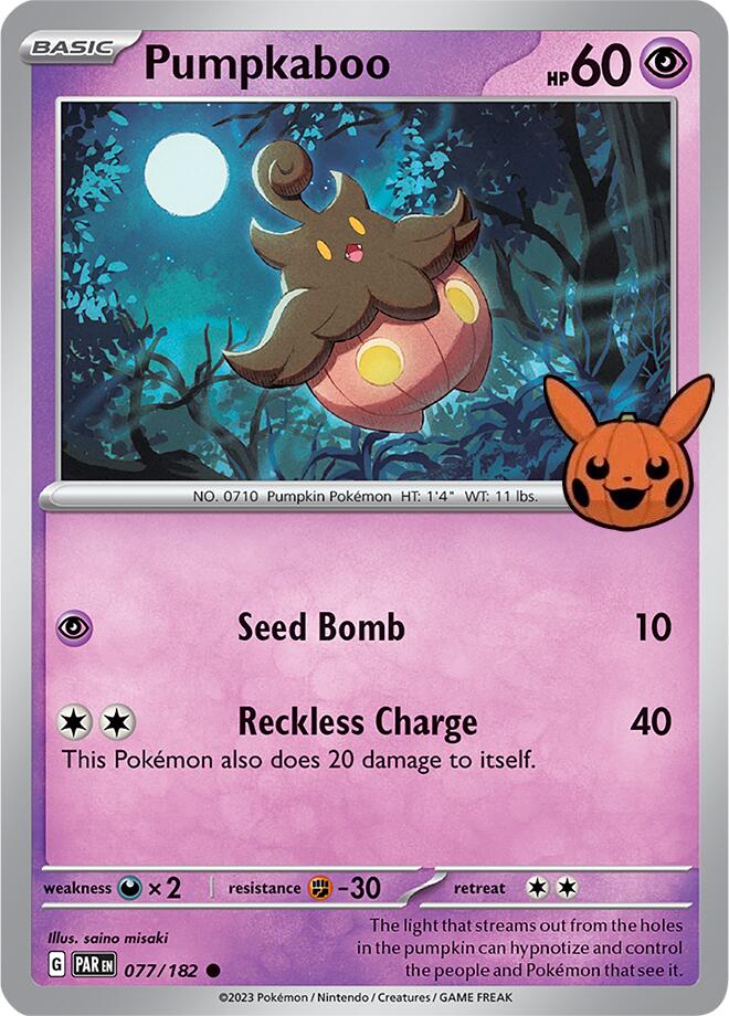 Pumpkaboo (077/182) [Trick or Trade 2024] | Shuffle n Cut Hobbies & Games