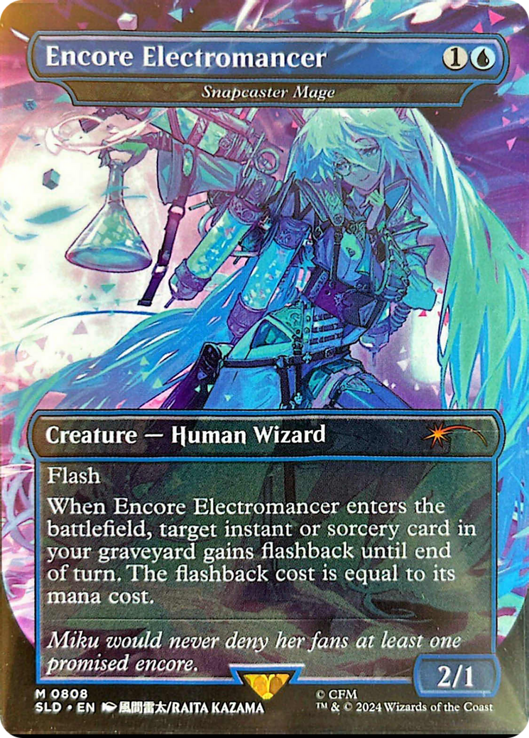 Encore Electromancer - Snapcaster Mage [Secret Lair Drop Series] | Shuffle n Cut Hobbies & Games