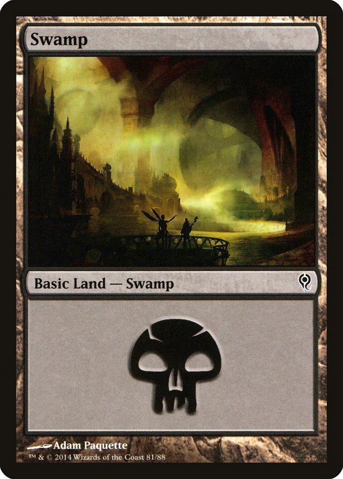 Swamp (81) [Duel Decks: Jace vs. Vraska] | Shuffle n Cut Hobbies & Games