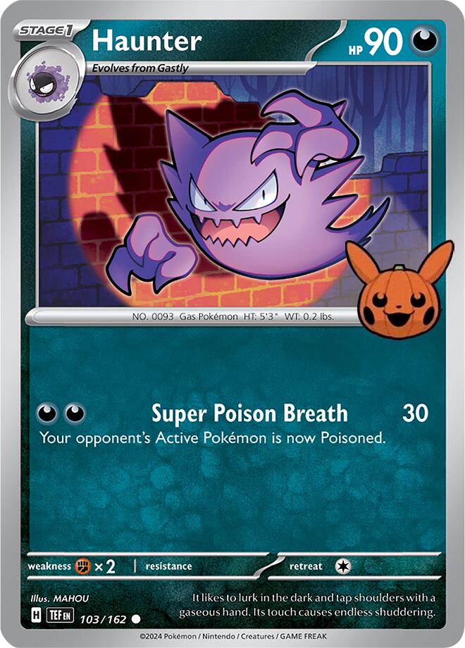 Haunter (103/162) [Trick or Trade 2024] | Shuffle n Cut Hobbies & Games