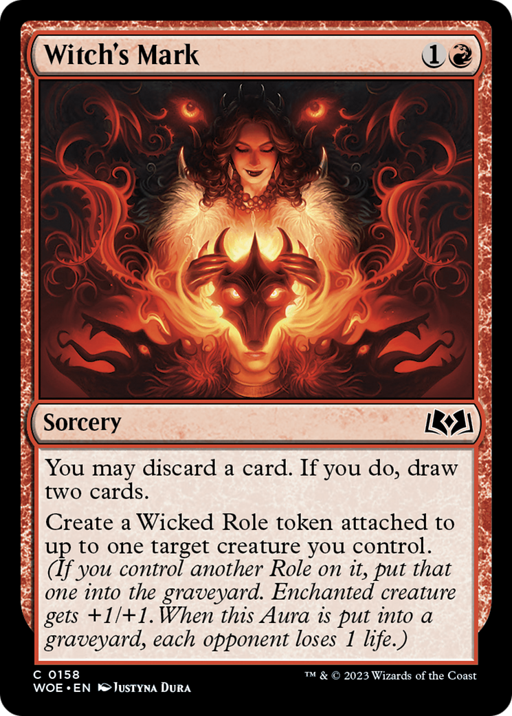 Witch's Mark [Wilds of Eldraine] | Shuffle n Cut Hobbies & Games