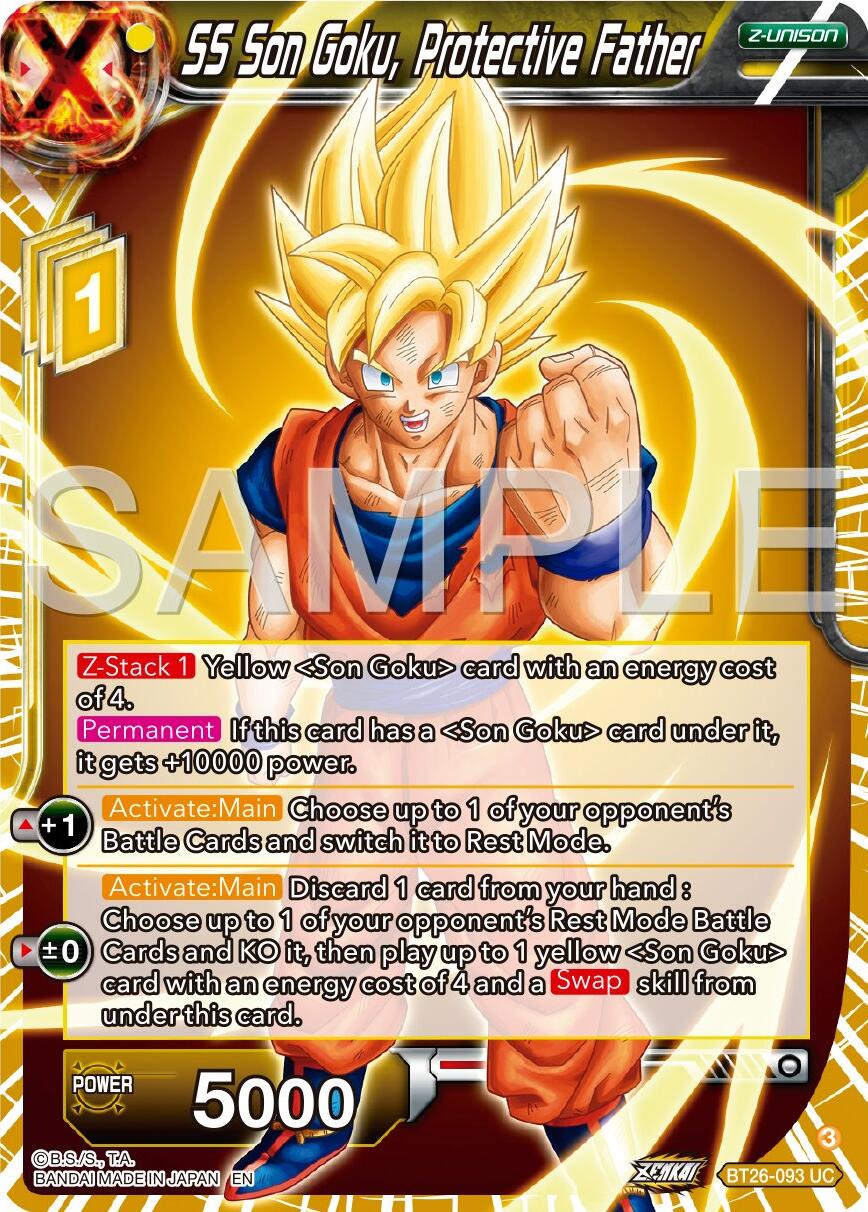 SS Son Goku, Protective Father (BT26-093) [Ultimate Advent] | Shuffle n Cut Hobbies & Games