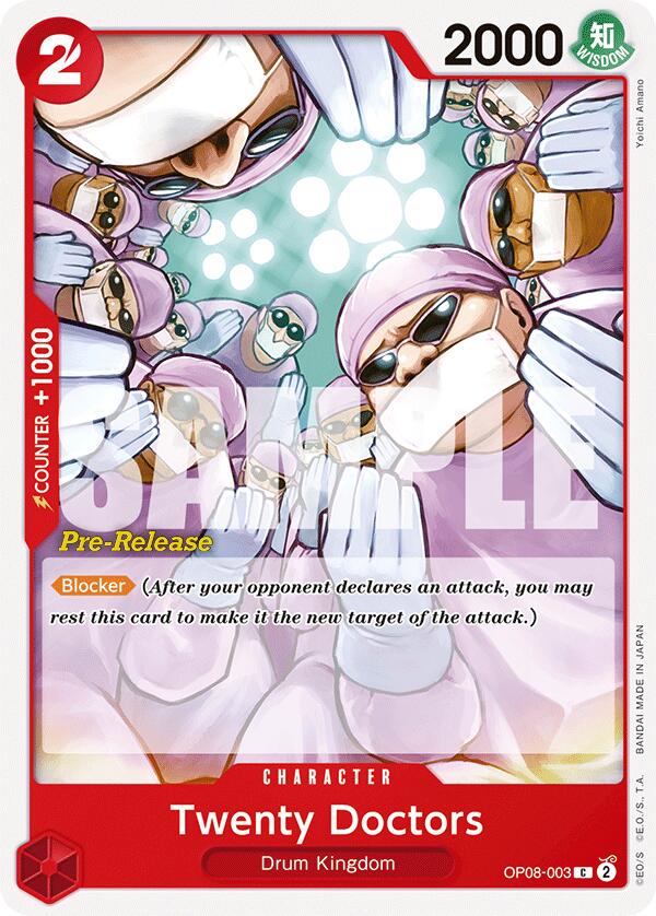 Twenty Doctors [Two Legends Pre-Release Cards] | Shuffle n Cut Hobbies & Games