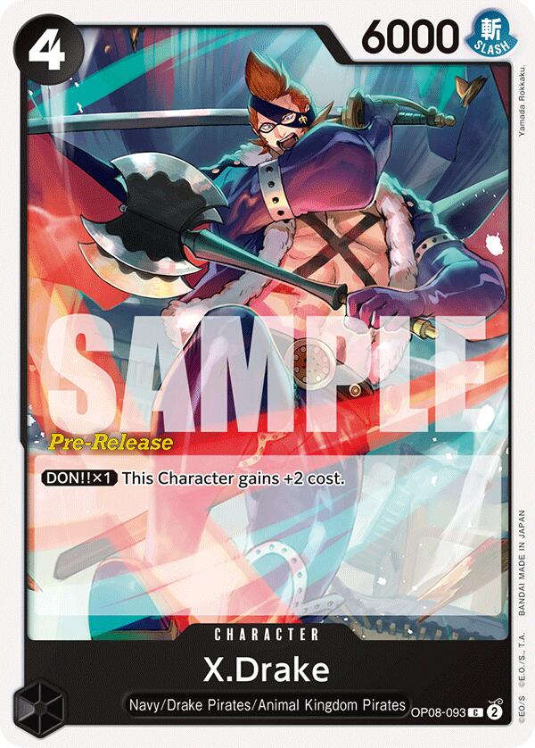 X.Drake [Two Legends Pre-Release Cards] | Shuffle n Cut Hobbies & Games