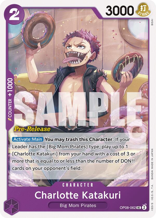 Charlotte Katakuri [Two Legends Pre-Release Cards] | Shuffle n Cut Hobbies & Games