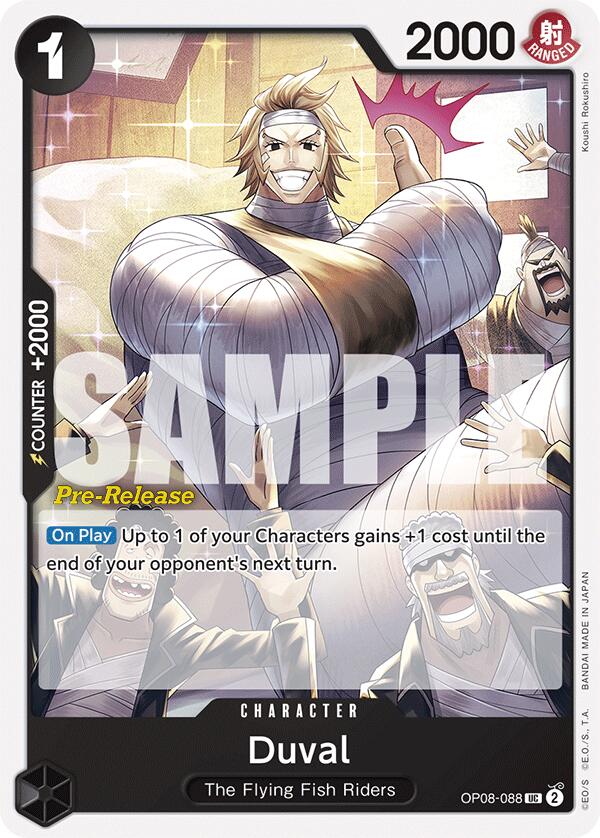 Duval [Two Legends Pre-Release Cards] | Shuffle n Cut Hobbies & Games