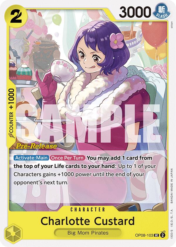 Charlotte Custard [Two Legends Pre-Release Cards] | Shuffle n Cut Hobbies & Games