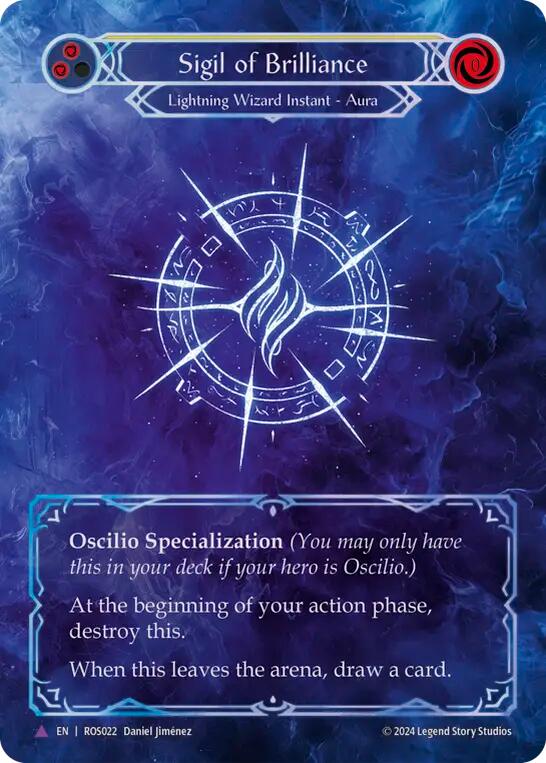 Sigil of Brilliance (Marvel) [ROS022] (Rosetta)  Cold Foil | Shuffle n Cut Hobbies & Games