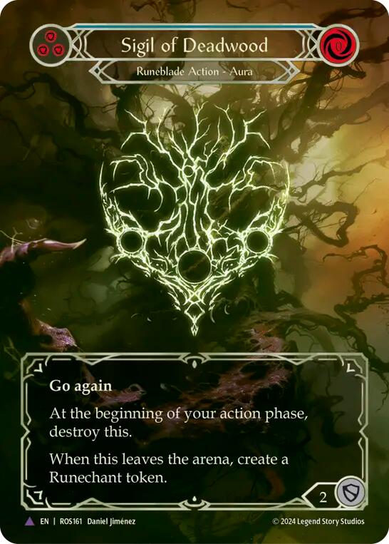 Sigil of Deadwood (Marvel) [ROS161] (Rosetta)  Cold Foil | Shuffle n Cut Hobbies & Games