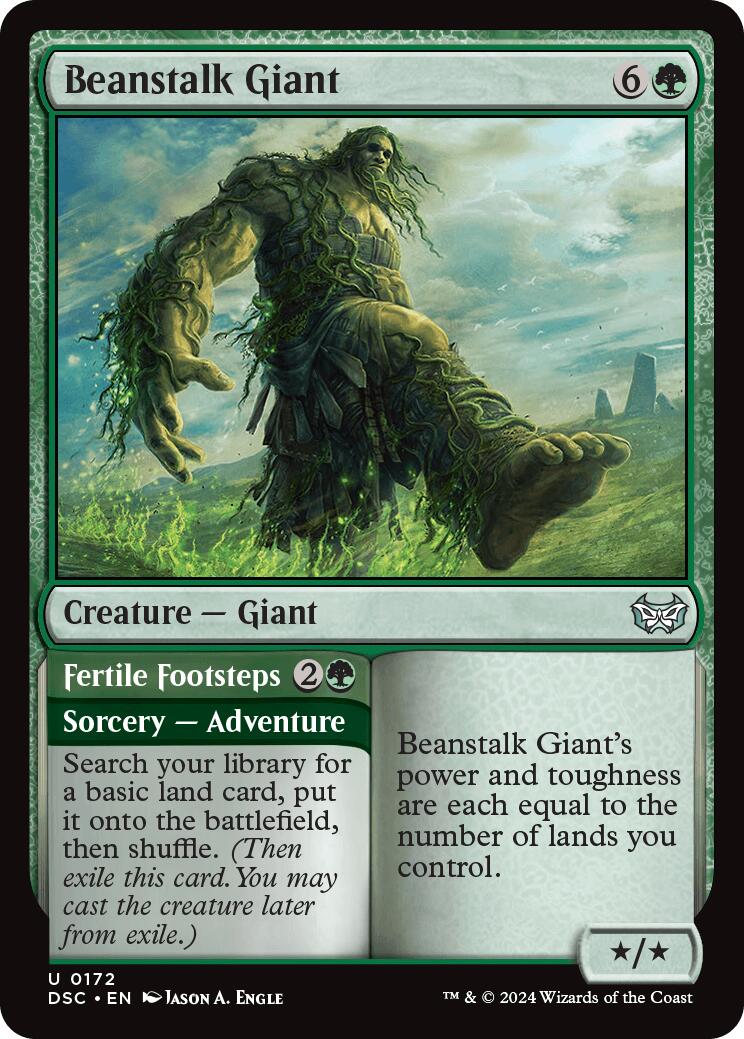 Beanstalk Giant [Duskmourn: House of Horror Commander] | Shuffle n Cut Hobbies & Games