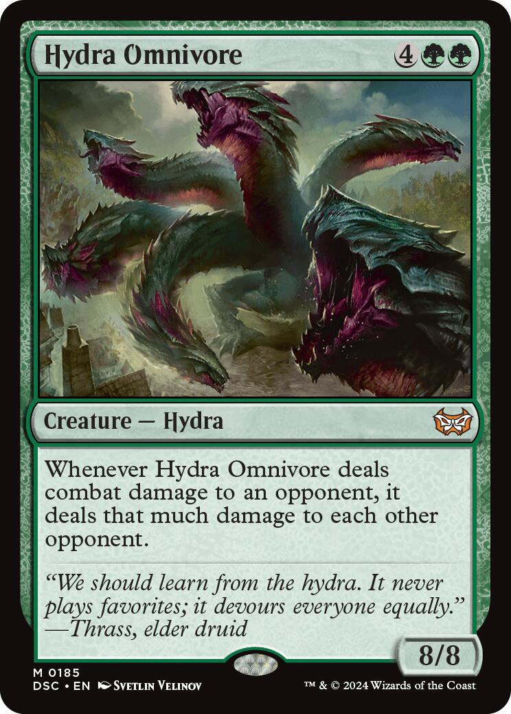 Hydra Omnivore [Duskmourn: House of Horror Commander] | Shuffle n Cut Hobbies & Games