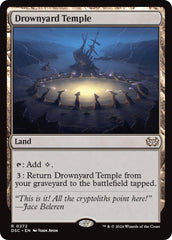 Drownyard Temple [Duskmourn: House of Horror Commander] | Shuffle n Cut Hobbies & Games