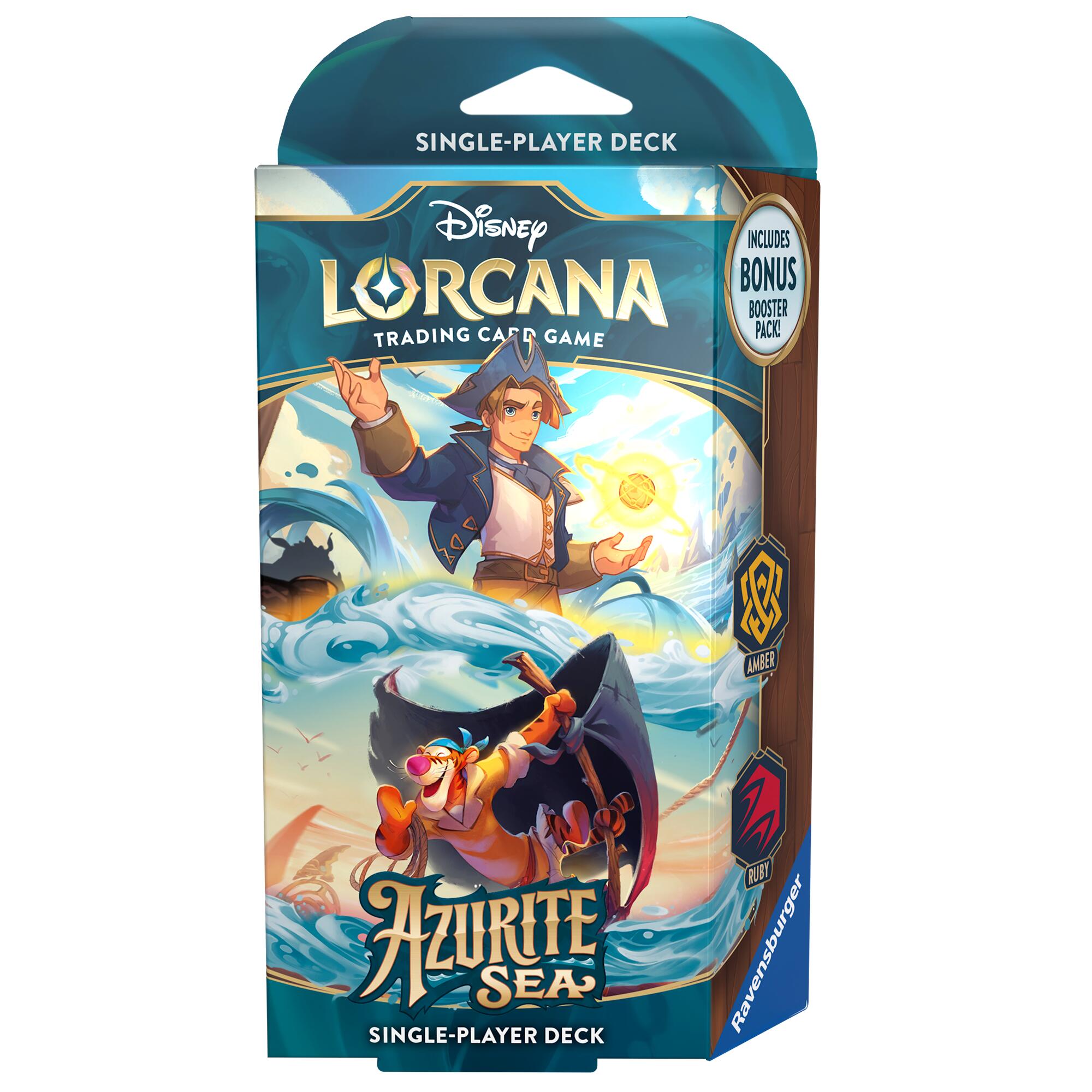 Azurite Sea - Starter Deck (Amber & Ruby) | Shuffle n Cut Hobbies & Games