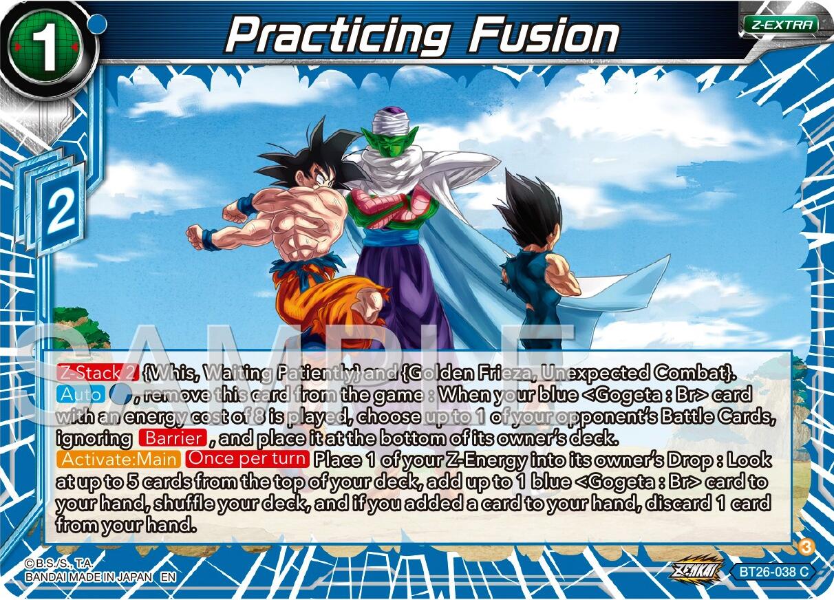 Practicing Fusion (BT26-038) [Ultimate Advent] | Shuffle n Cut Hobbies & Games