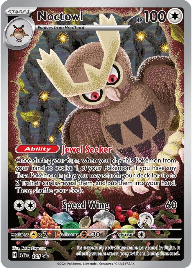 Noctowl (141) [Scarlet & Violet: Black Star Promos] | Shuffle n Cut Hobbies & Games