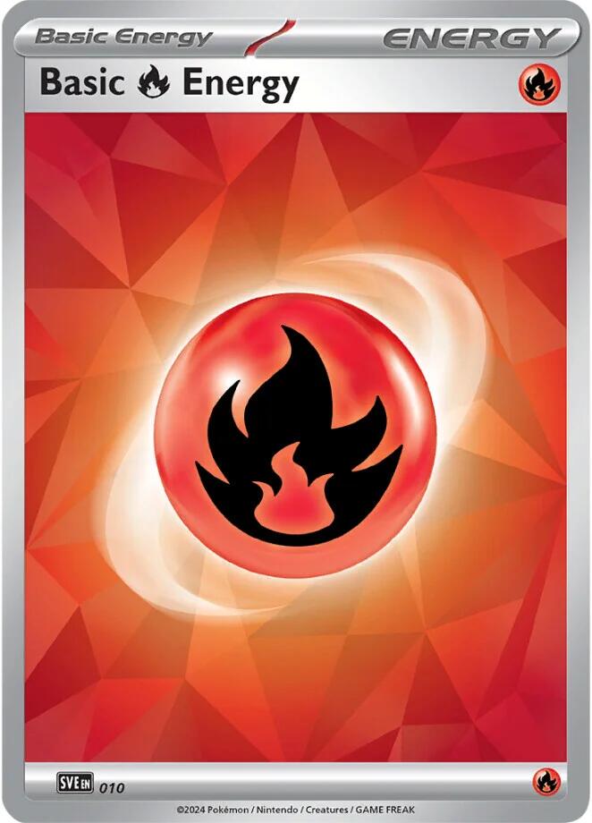 Basic Fire Energy (010) [Scarlet & Violet: Stellar Crown] | Shuffle n Cut Hobbies & Games