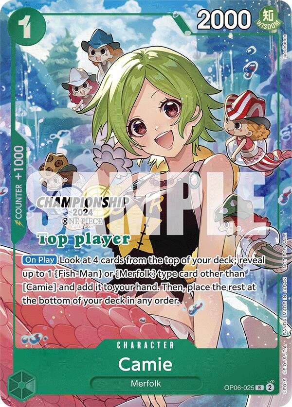 Camie (Championship 2024 Top Player Pack) [One Piece Promotion Cards] | Shuffle n Cut Hobbies & Games