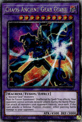 Chaos Ancient Gear Giant [MP24-EN042] Quarter Century Secret Rare | Shuffle n Cut Hobbies & Games