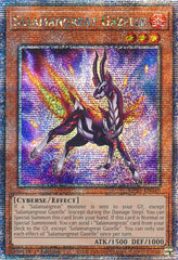 Salamangreat Gazelle [MP24-EN049] Quarter Century Secret Rare | Shuffle n Cut Hobbies & Games