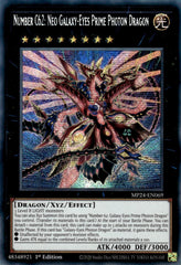 Number C62: Neo Galaxy-Eyes Prime Photon Dragon [MP24-EN069] Prismatic Secret Rare | Shuffle n Cut Hobbies & Games