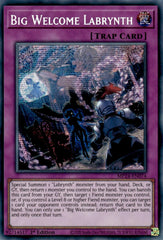 Big Welcome Labrynth [MP24-EN074] Prismatic Secret Rare | Shuffle n Cut Hobbies & Games