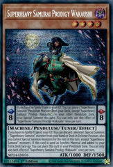 Superheavy Samurai Prodigy Wakaushi [MP24-EN075] Prismatic Secret Rare | Shuffle n Cut Hobbies & Games