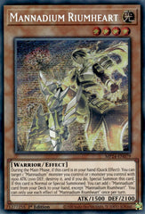 Mannadium Riumheart [MP24-EN079] Prismatic Secret Rare | Shuffle n Cut Hobbies & Games