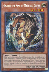 Gazelle the King of Mythical Claws [MP24-EN091] Prismatic Secret Rare | Shuffle n Cut Hobbies & Games