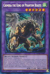 Chimera the King of Phantom Beasts [MP24-EN095] Prismatic Secret Rare | Shuffle n Cut Hobbies & Games