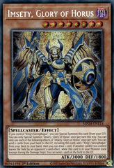 Imsety, Glory of Horus [MP24-EN114] Prismatic Secret Rare | Shuffle n Cut Hobbies & Games