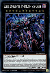 Super Starslayer TY-PHON - Sky Crisis [MP24-EN119] Prismatic Secret Rare | Shuffle n Cut Hobbies & Games