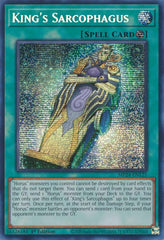 King's Sarcophagus [MP24-EN125] Prismatic Secret Rare | Shuffle n Cut Hobbies & Games