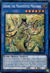 Ohime the Manifested Mikanko [MP24-EN135] Prismatic Secret Rare | Shuffle n Cut Hobbies & Games