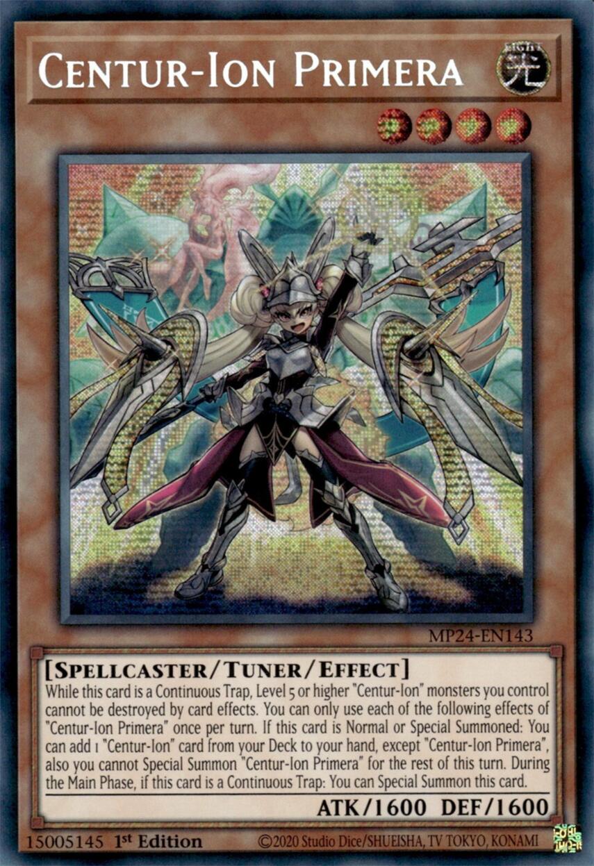 Centur-Ion Primera [MP24-EN143] Prismatic Secret Rare | Shuffle n Cut Hobbies & Games