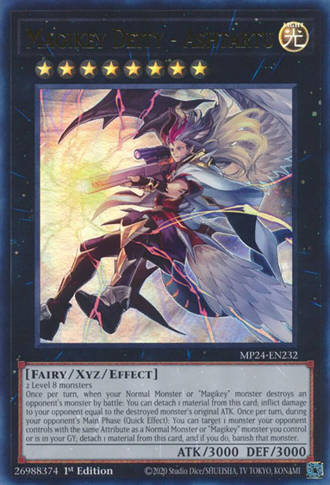 Magikey Deity - Ashtartu [MP24-EN232] Ultra Rare | Shuffle n Cut Hobbies & Games