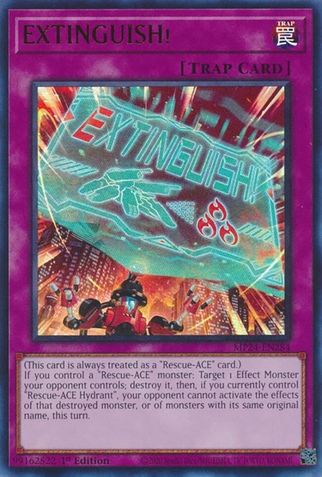 EXTINGUISH! [MP24-EN284] Ultra Rare | Shuffle n Cut Hobbies & Games