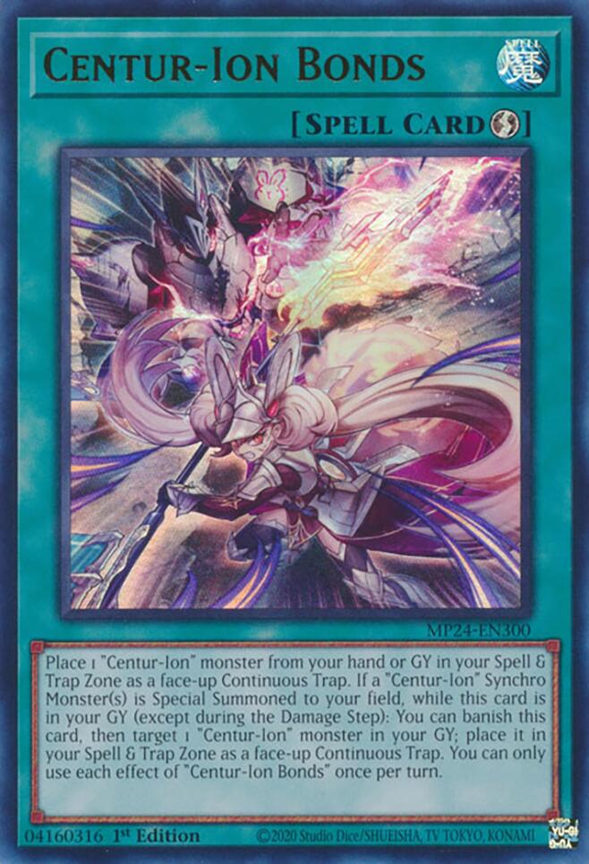 Centur-Ion Bonds [MP24-EN300] Ultra Rare | Shuffle n Cut Hobbies & Games