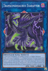 Transcendosaurus Exaraptor [MP24-EN391] Common | Shuffle n Cut Hobbies & Games